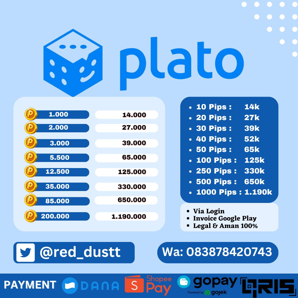 top up plato